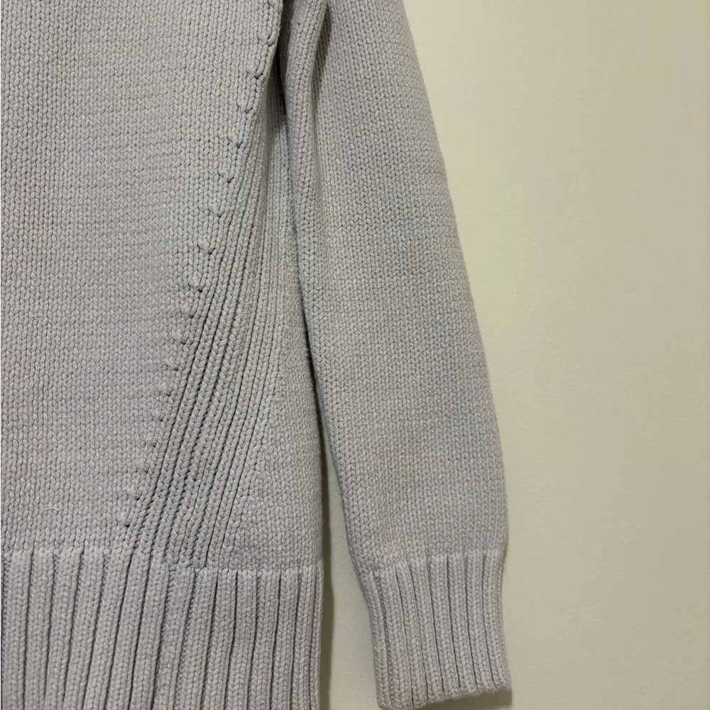 J CREW ALWAYS 1988 Rollneck Sweater Gray Cotton Size XS - Picture 8 of 14